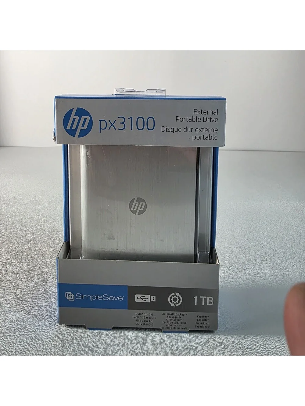 HP SimpleSave px3100 1TB External Hard Drive NEW